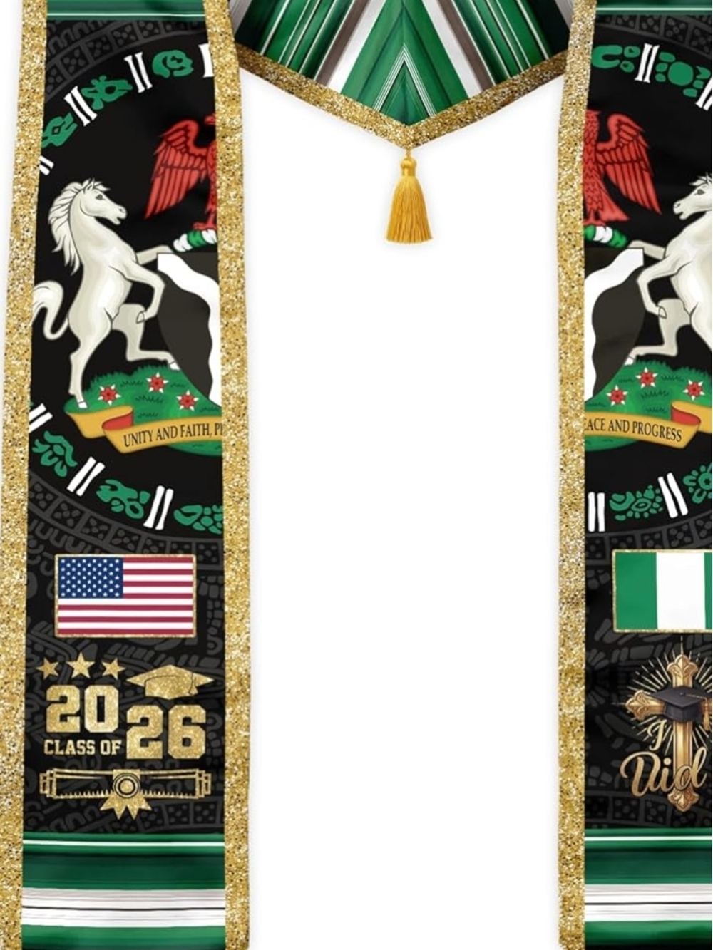 Nigerian Graduate Sash